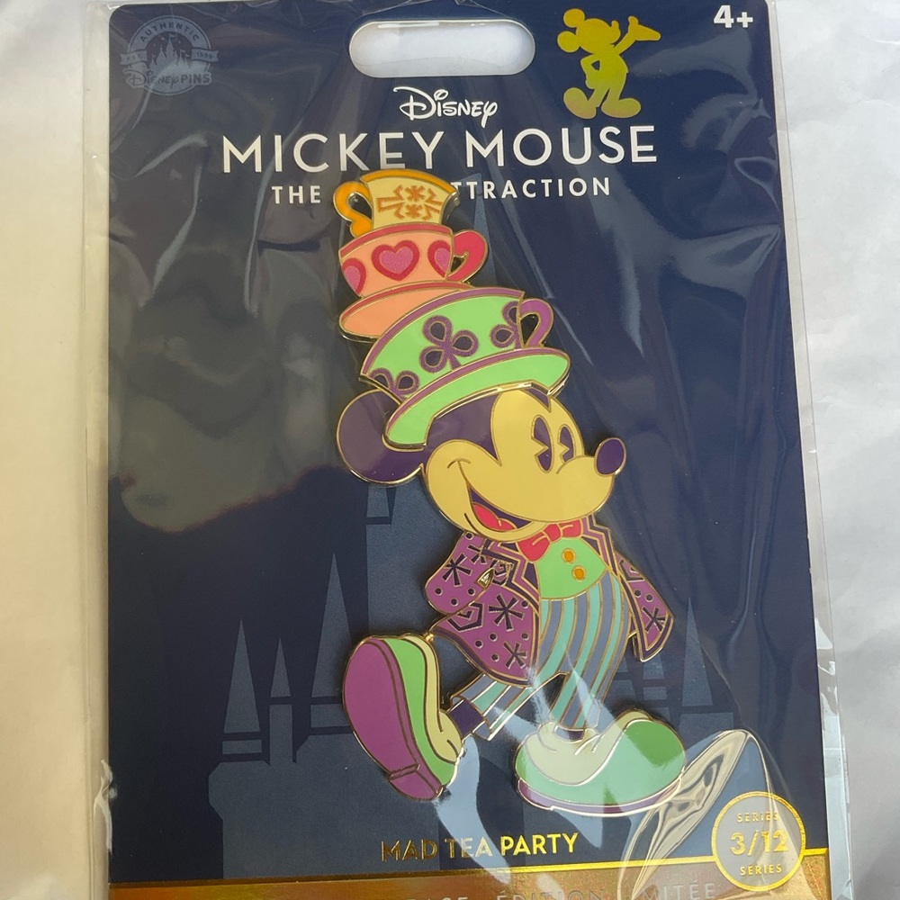 Disney Mickey Mouse Main Attraction  pin  3/12 MAD TEA PARTY